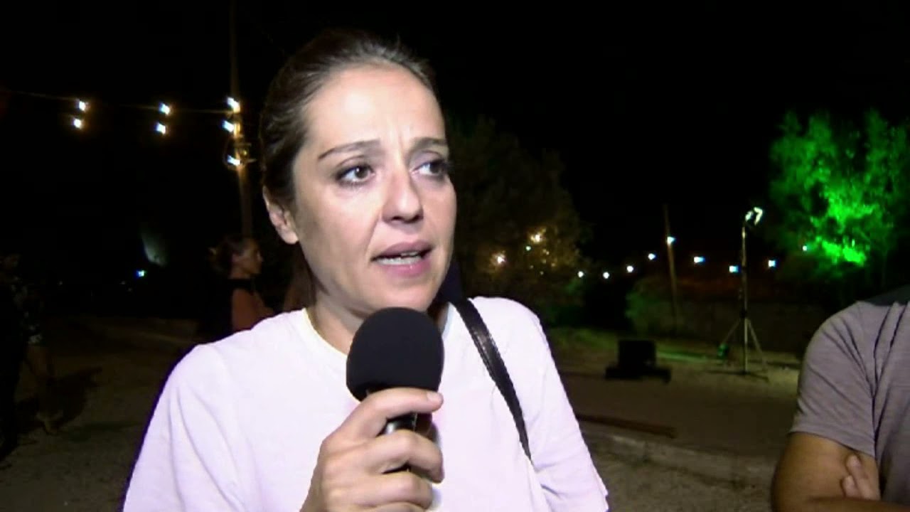 Vanessa Scalera sul palco dell'Arena del Grillo Cinema Village