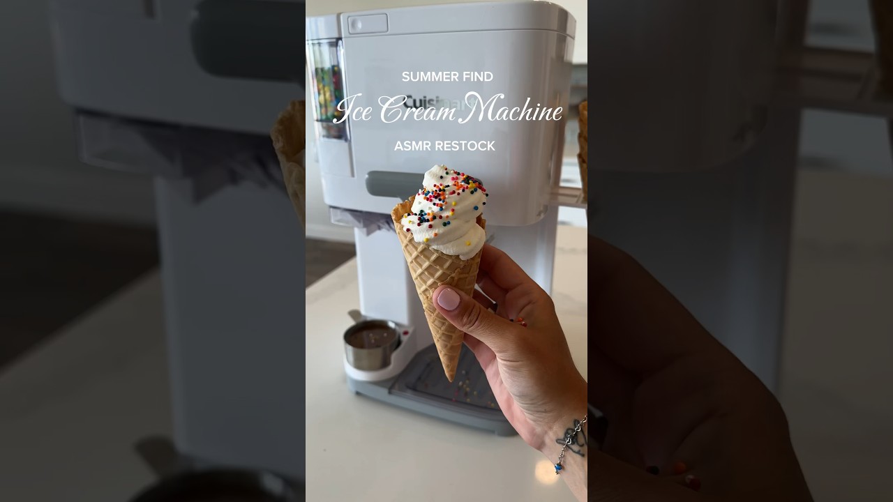 Ice Cream Machine Restock 🍦#restockasmr #icecream #icecreammachine #restockwithme