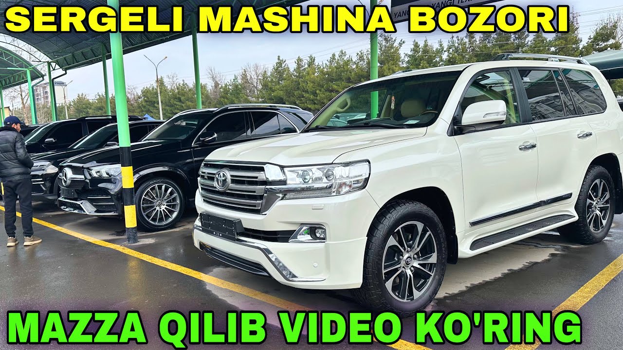 SERGELI MASHINA BOZORI MARS TOYOTA HYUNDAI KIA NARXLARI