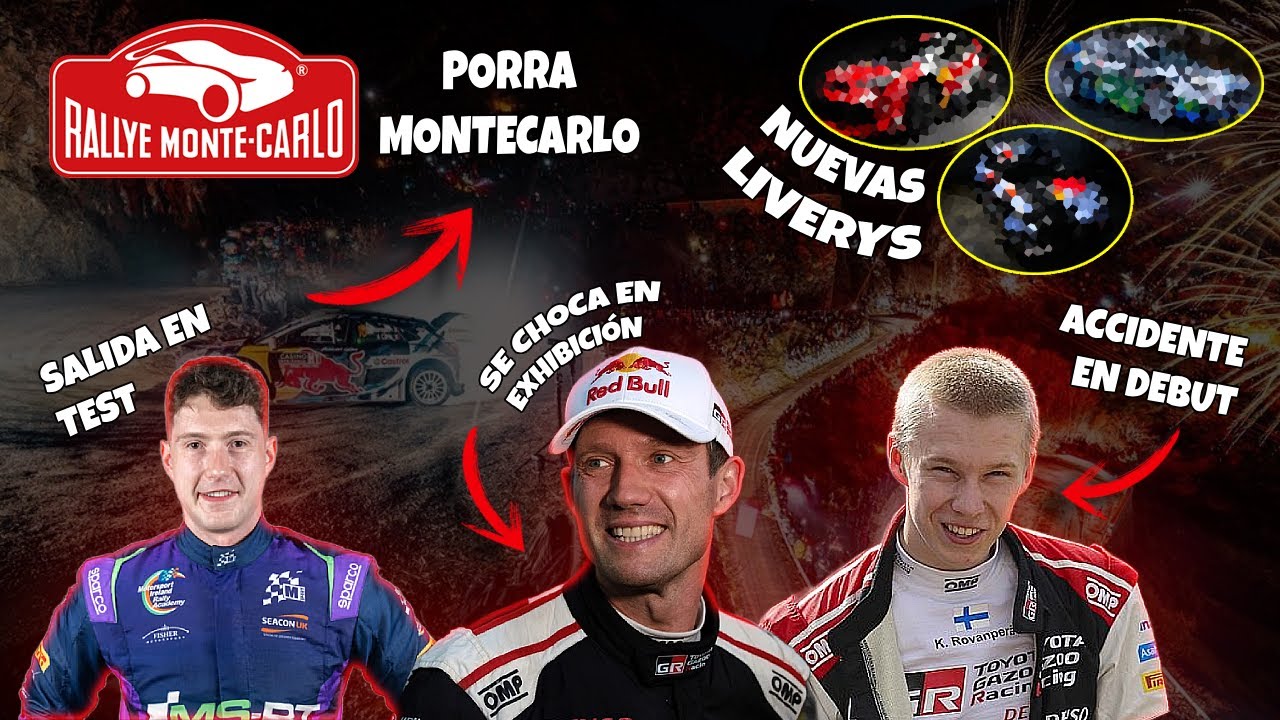 ¿QUIÉN GANARÁ WRC MONTECARLO? ESTAS son las ÚLTIMAS NOTICIAS del MUNDIAL de RALLYS