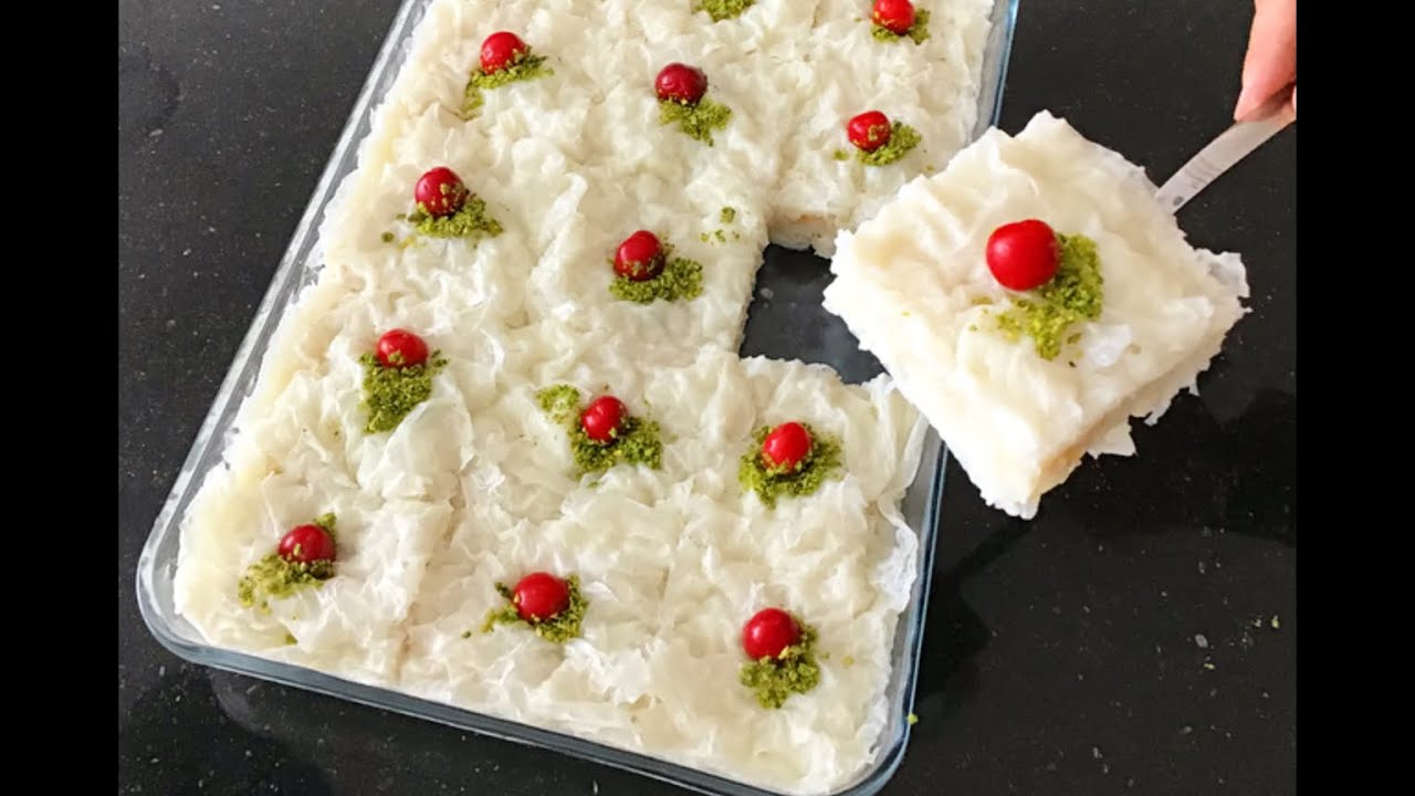 Enfes Bir Muhallebili Güllaç Tarifi👉🏻bera tatlidunyasi