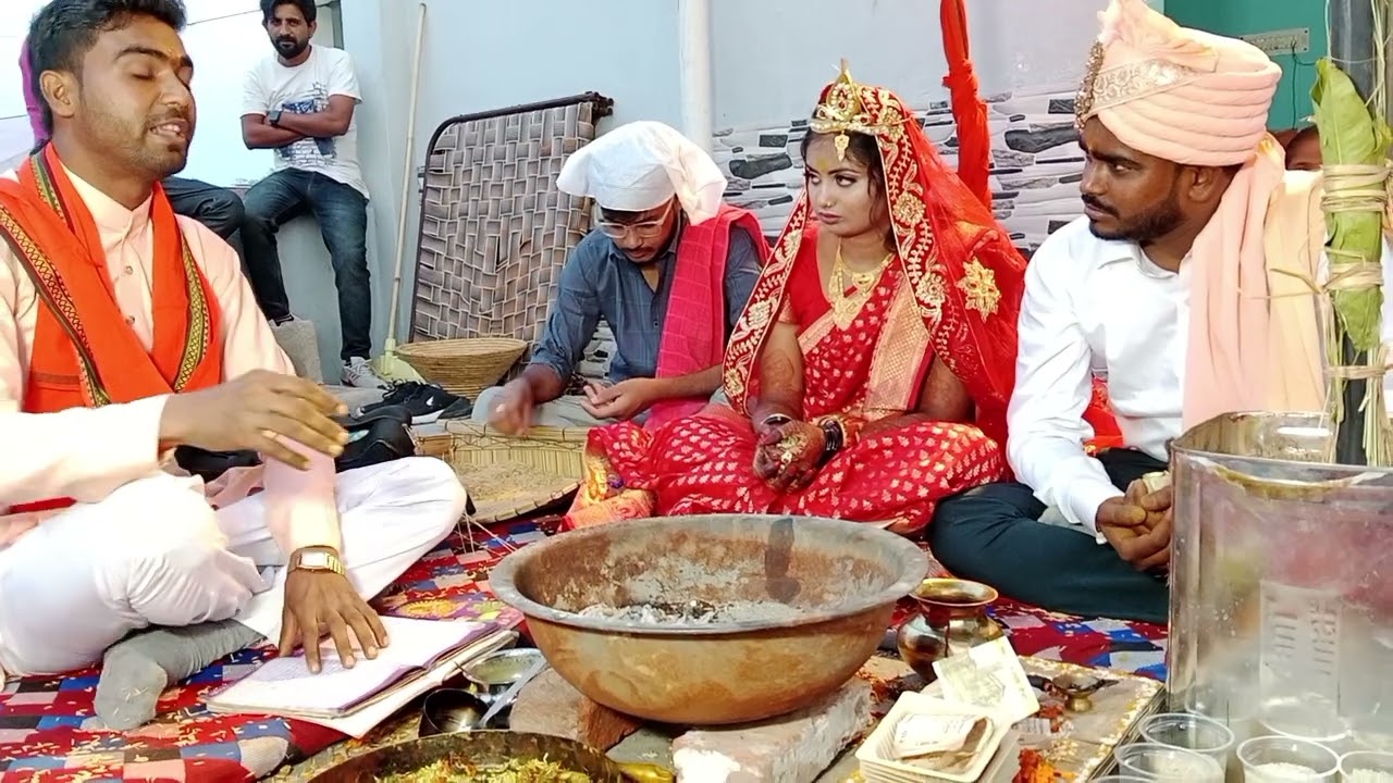 विवाह संस्कार में वर के पांच वचन सुनिए शास्त्रीजी#hamarisanskriti #viralvideo #viral #surga #trend