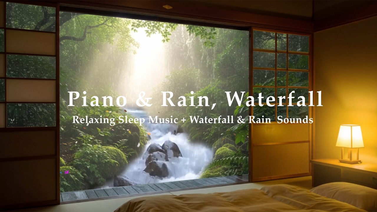 Cozy Bedroom Music Piano Relaxing + Relieve Stress, Anxiety and Depressive States