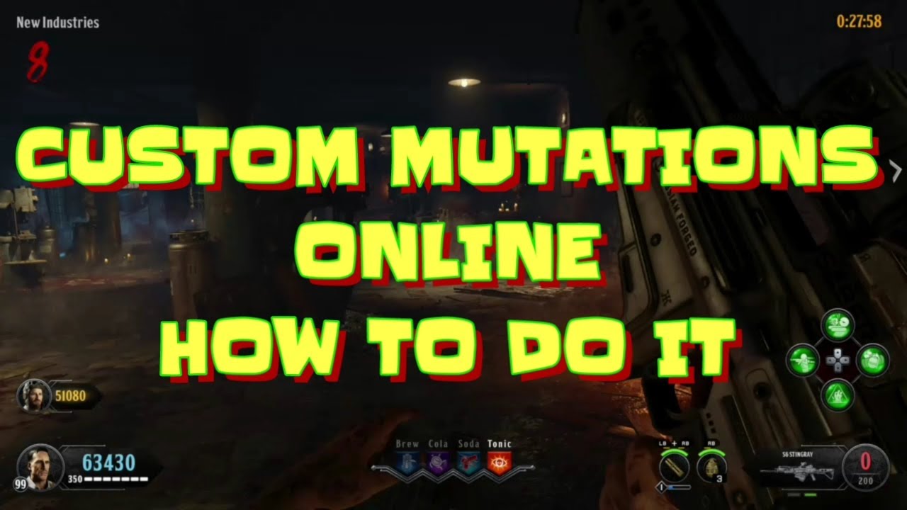 CUSTOM MUTATIONS HOW TO DO IT ! !