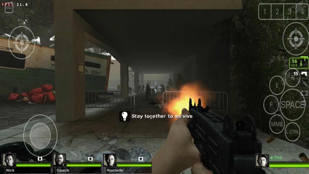 ЗАПУСТИЛ LEFT 4 DEAD 2 НА ТЕЛЕФОНЕ!  