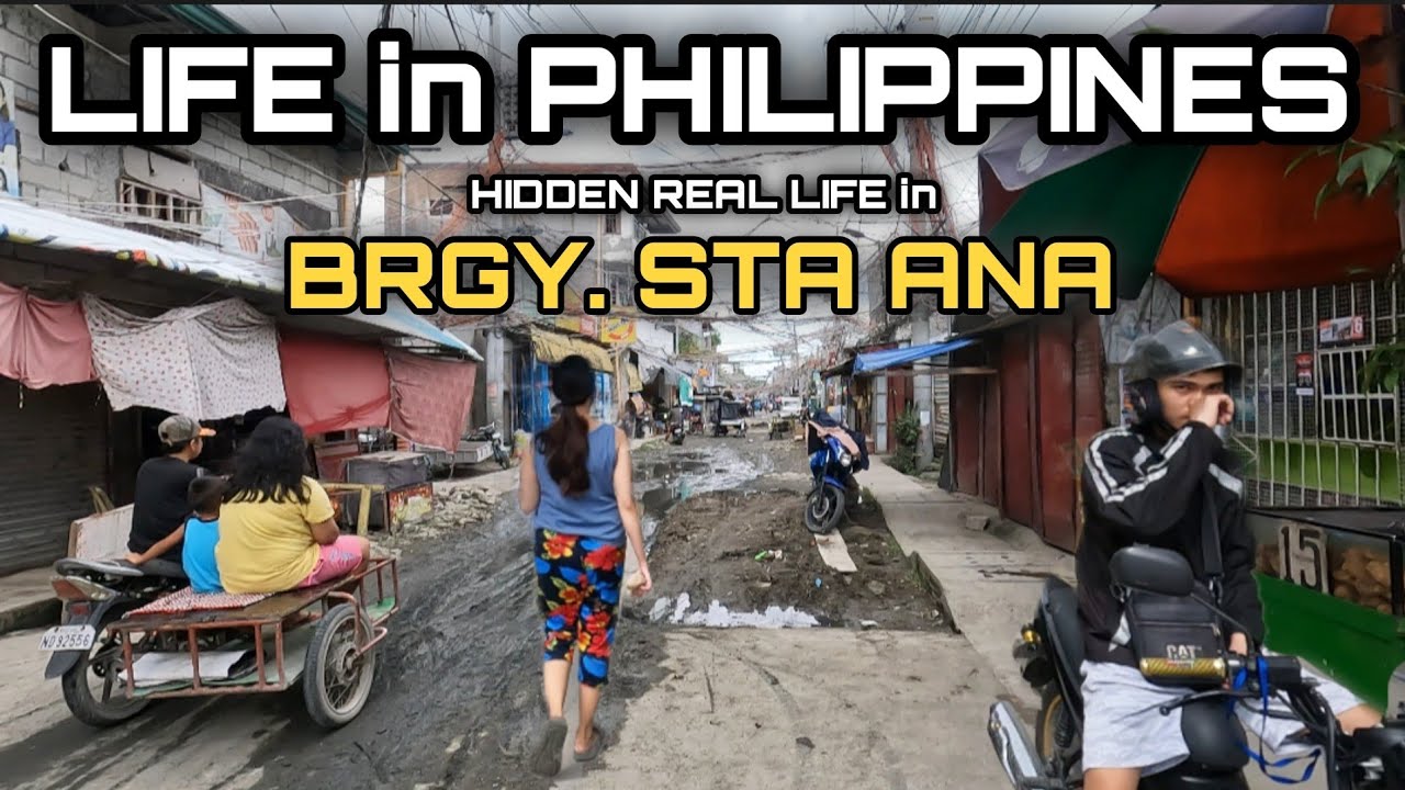 EXPLORING in HIDDEN REAL LIFE at THE OTHER SIDE of BRGY. STA ANA TAYTAY RIZAL PHILIPPINES [4K] 🇵🇭