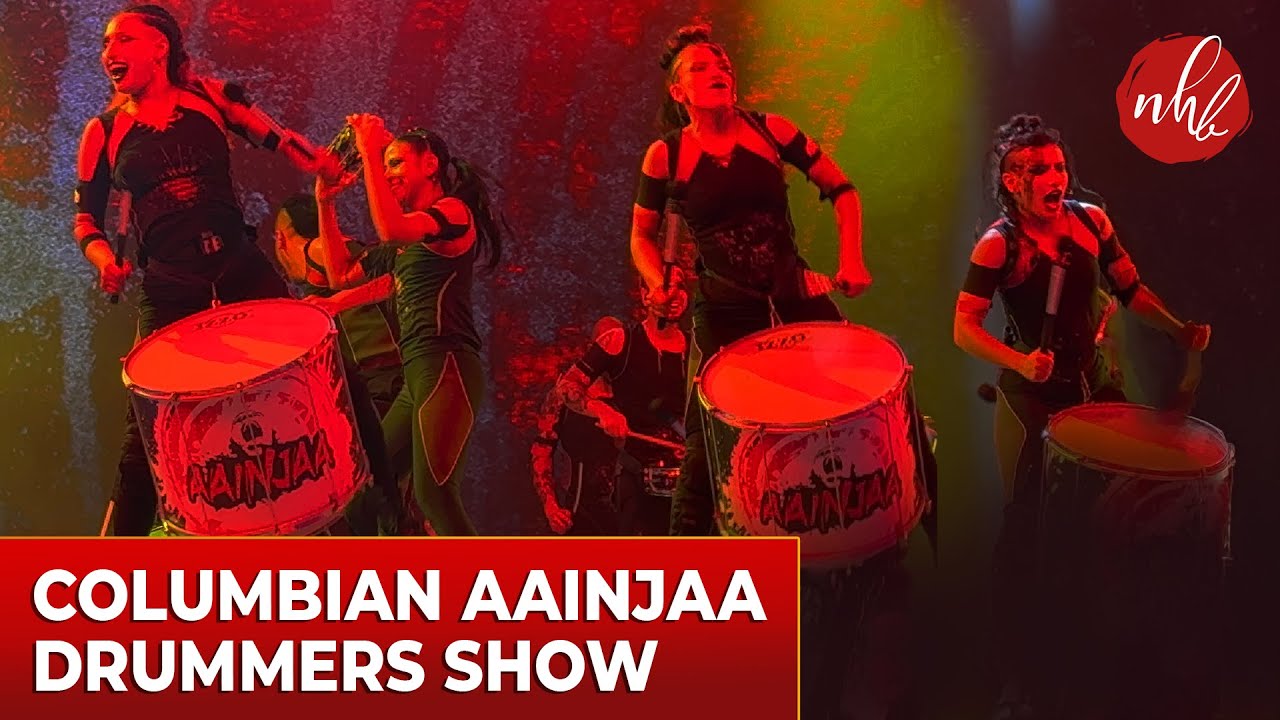Aainjaa Electrifying Drums Performance | Dubai Global Village Season 29 (2024-25)