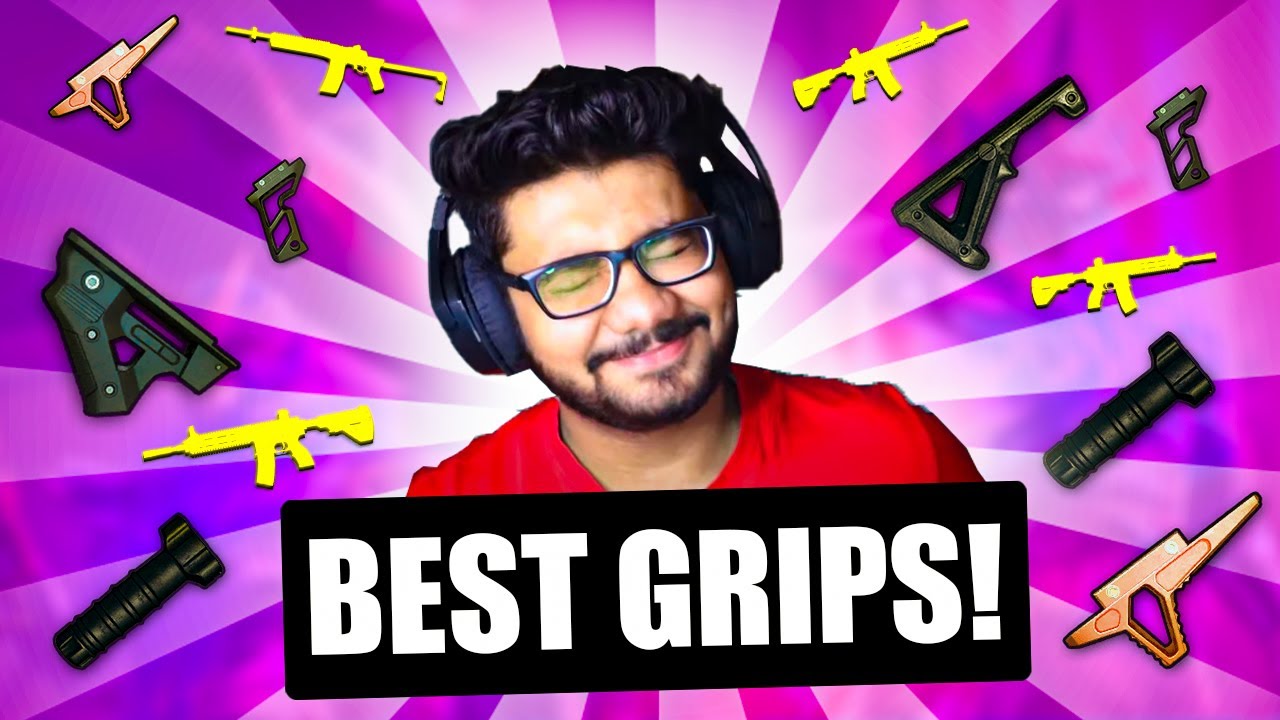 BEST GRIPS IN PUBG MOBILE  for LAZER SPRAYS! 😱 || FUNNIEST HIGHLIGHT BY HYDRA | Alpha! 🤩