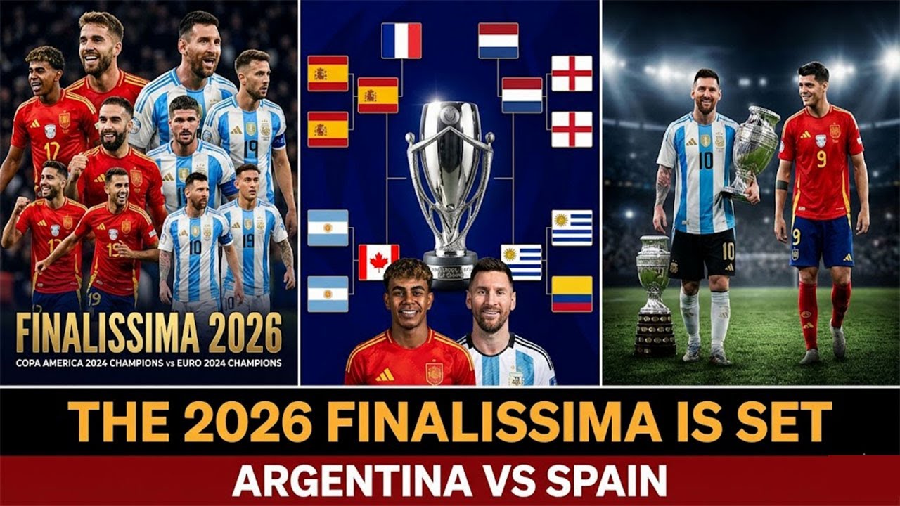 100% Sure! Wins Finalissima 2026 Argentina vs Spain Match
