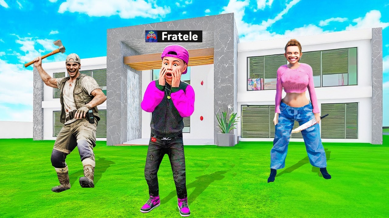 FRATELE meu MIC este HARTUIT in GTA 5!