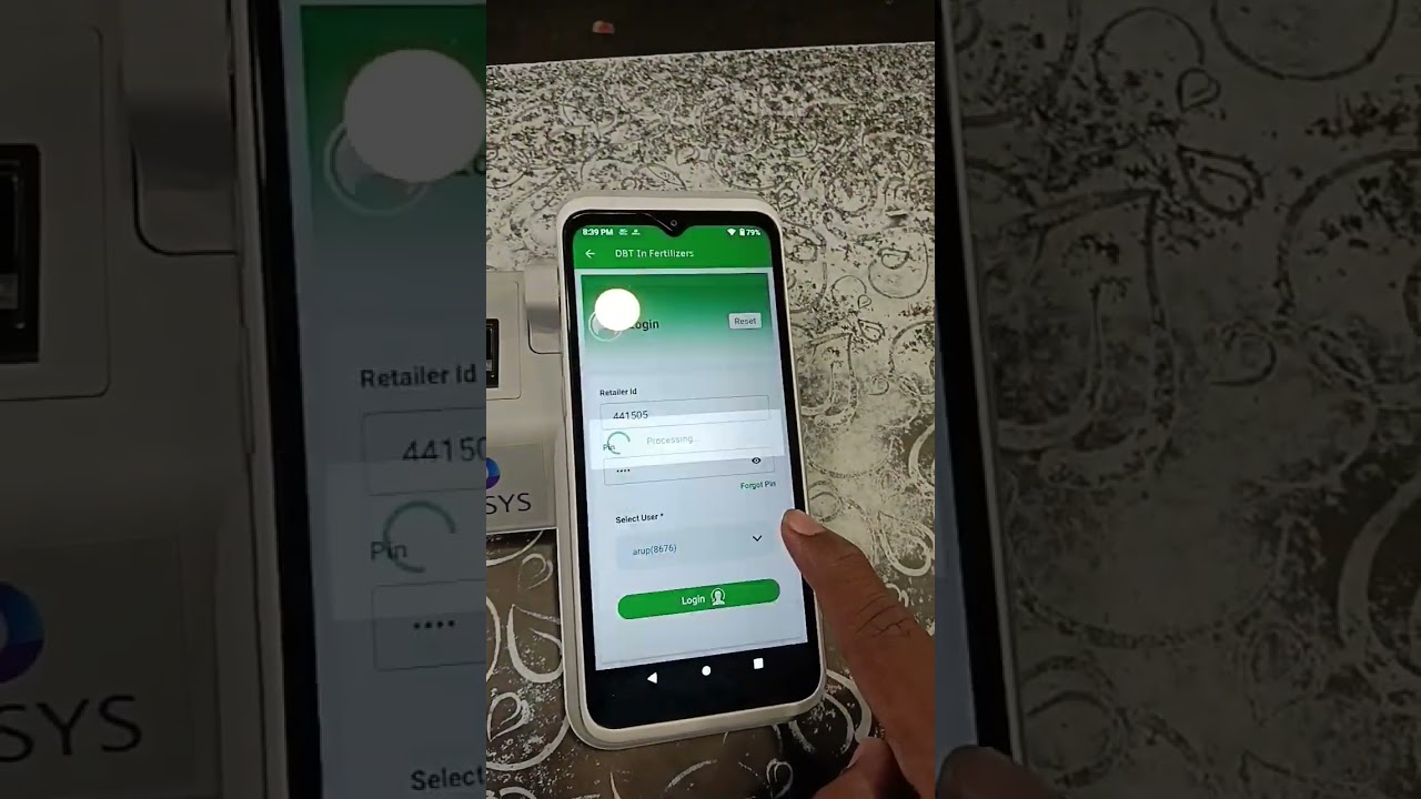 Oasys Smart Pos Machine login Problem Solved 
