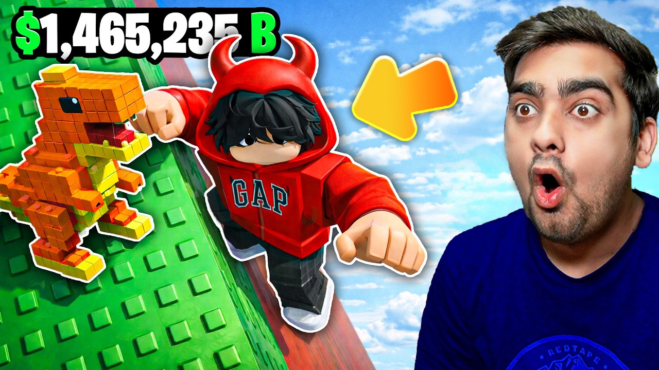 Roblox Climb For Brainrots Made Me $Billionaire