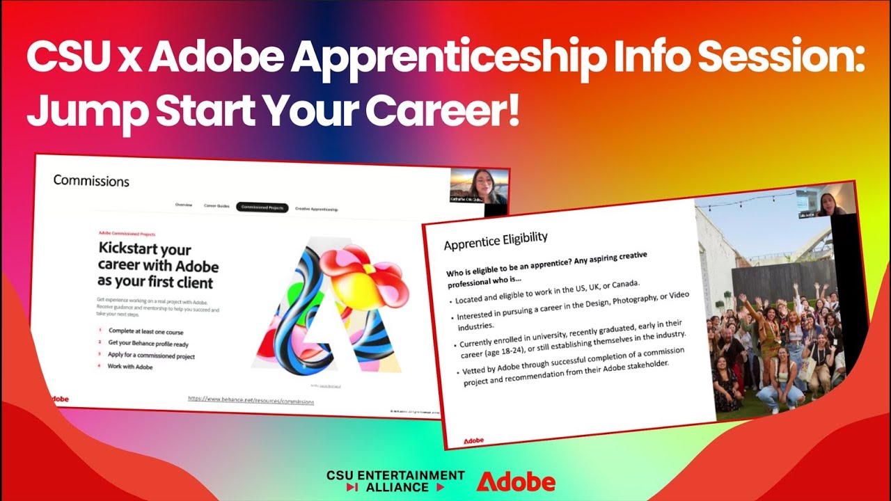 CSU X  Adobe Apprenticeship Info Session: Jump Start Your Career!