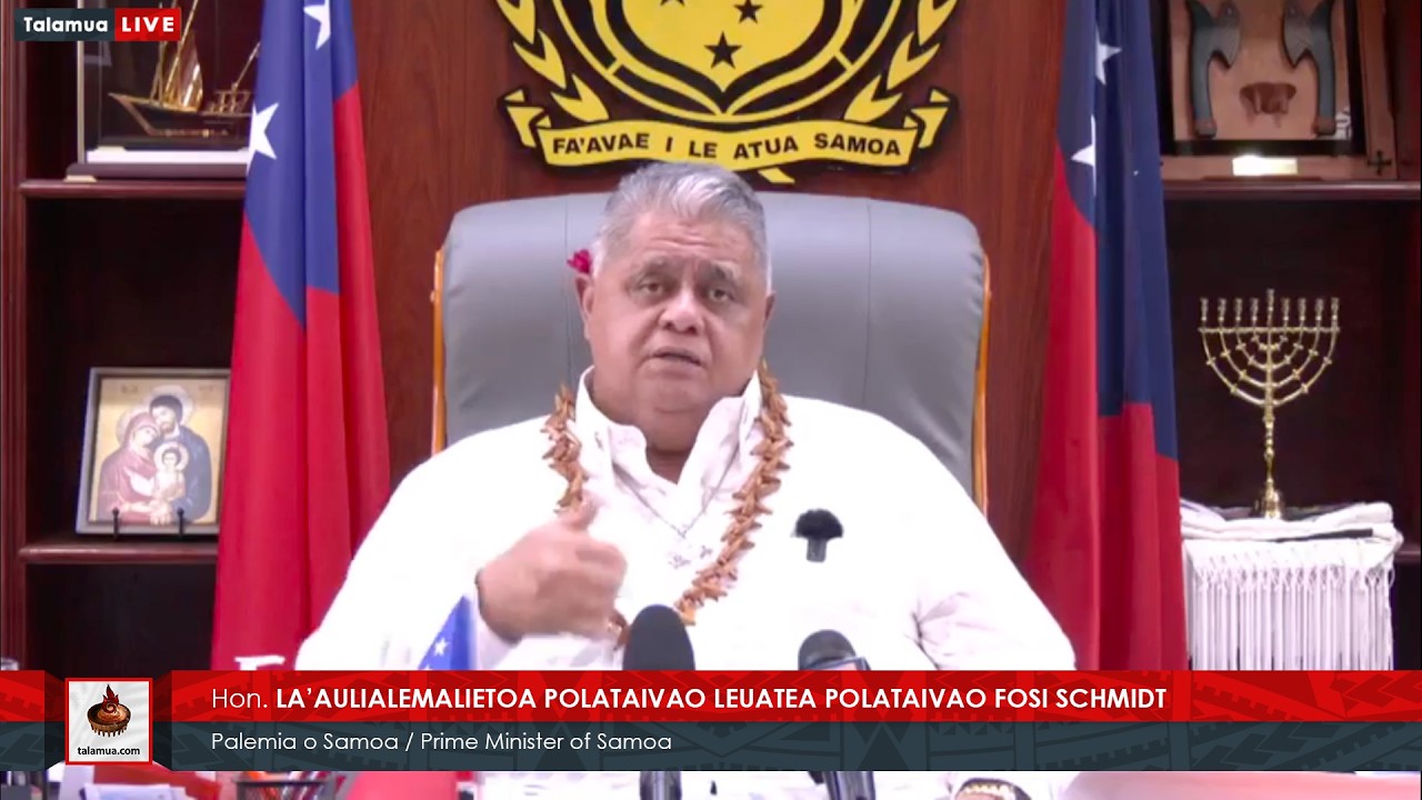 Feiloaiga a le Afioga ile Palemia, Laaulialemalietoa ma le Au Tusitala & Au Faasalalau - 4 Mati