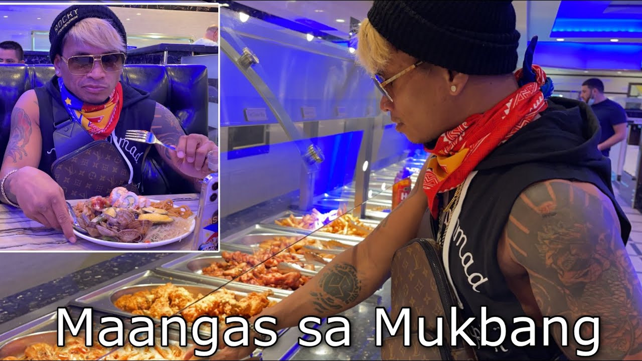 John riel Casimero nag Mukbang sa Kings Seafood Buffet