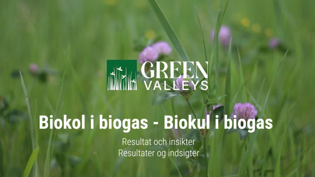 Resultat Biokol i biogas - Green Valleys 2026