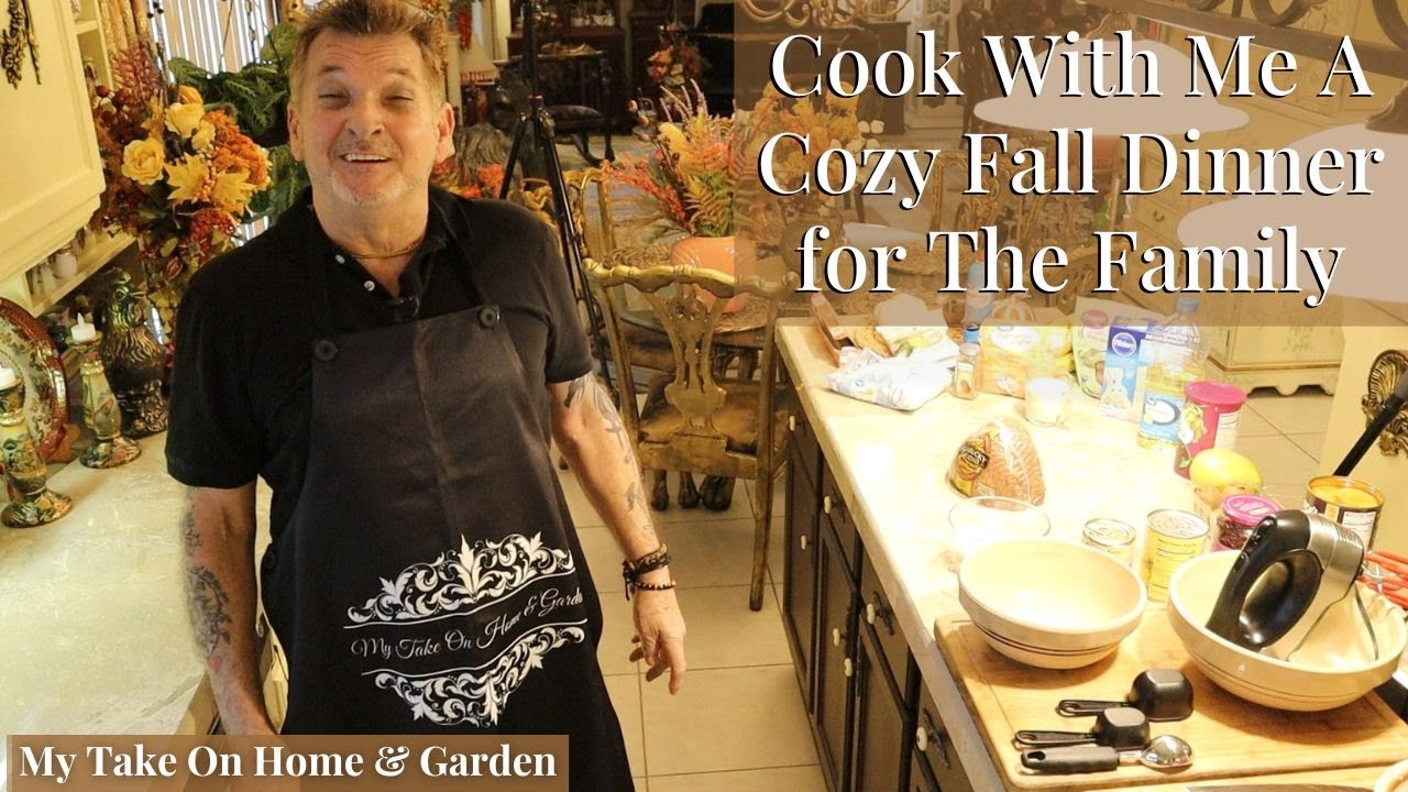 WHAT'S FOR DINNER TONIGHT? 🍁 FALL COOK WITH ME 🍷 COZY HOME COOKED HAM DINNER & DESSERT