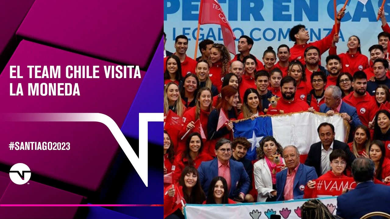 🔴 EN VIVO - Team Chile visita La Moneda