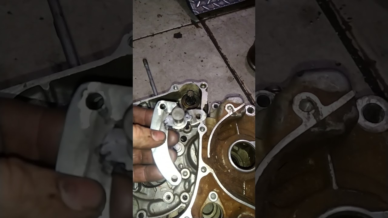 Como fazer a marcação do furo na carcaça para colocar Partida Elétrica na Titan 150 e Fan 09 KS