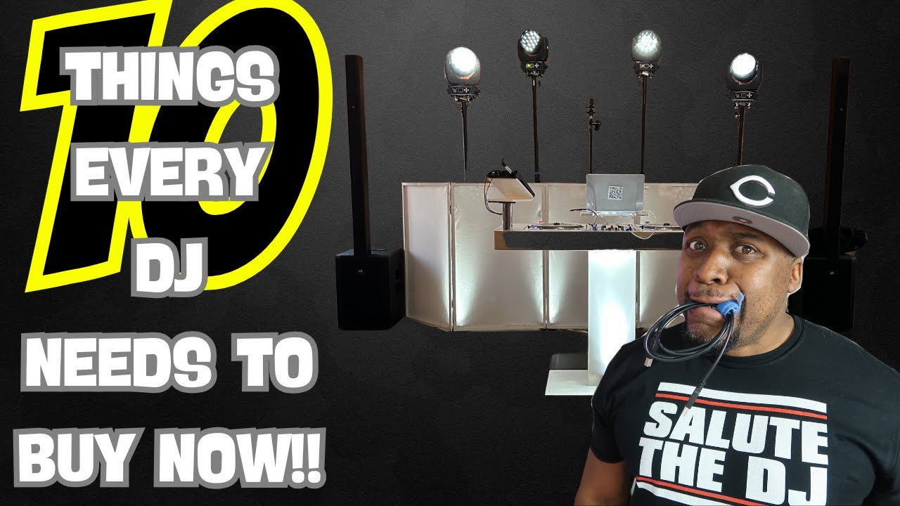 10 PURCHASES DJS NEED TO MAKE | MOBILE DJ | PRODUCT SPOTLIGHT