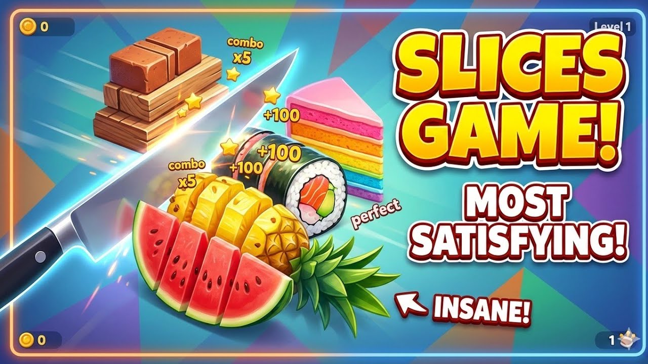 Perfect Slices Gameplay Live | Puzzle Game LIVEHey everyone!