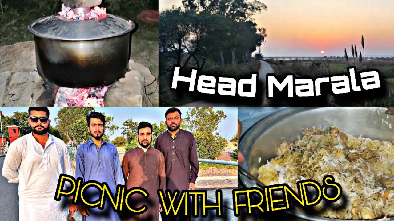 Picnic With Friends😍 | Picnic At Head Marala | Cooking Chicken Biryani | MUSTAFA RASHEED | 2023