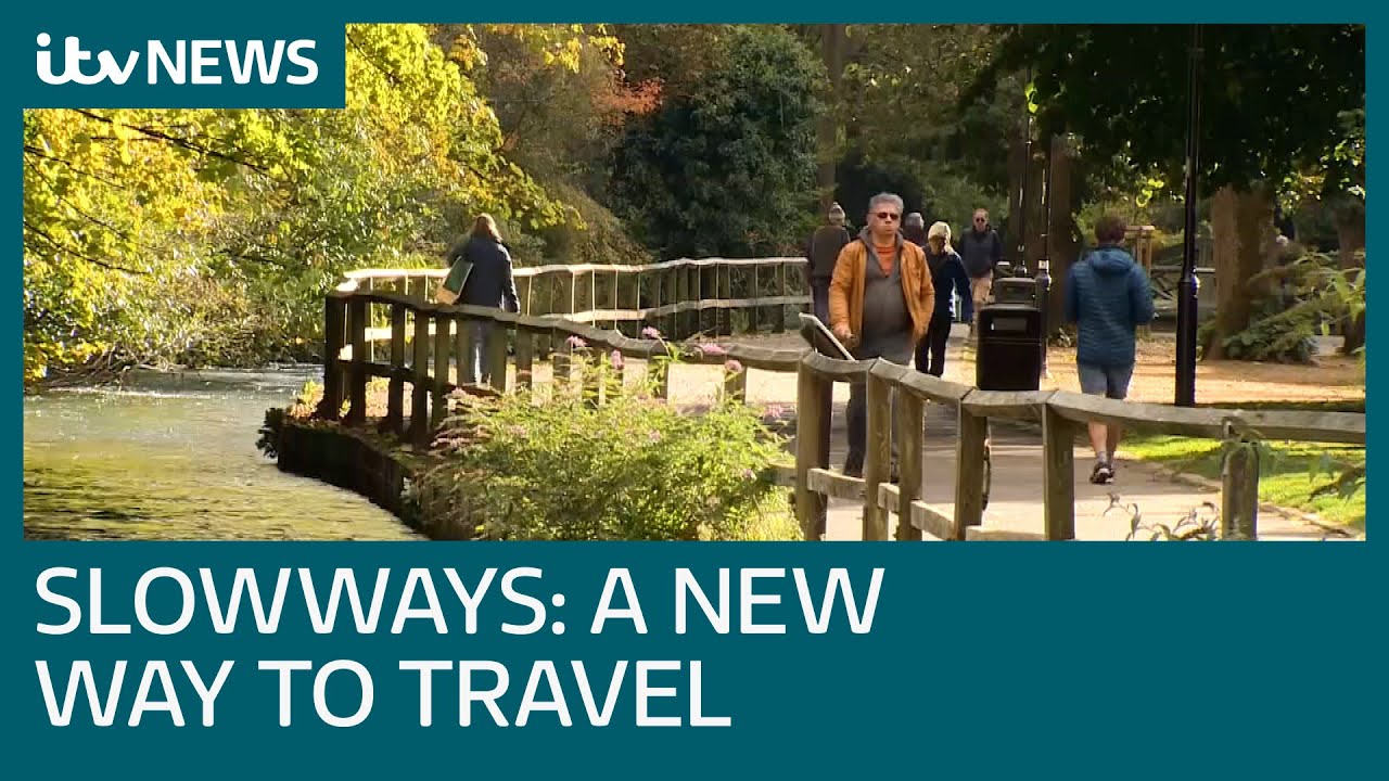 People encouraged to take advantage of slowways to travel across UK | ITV News