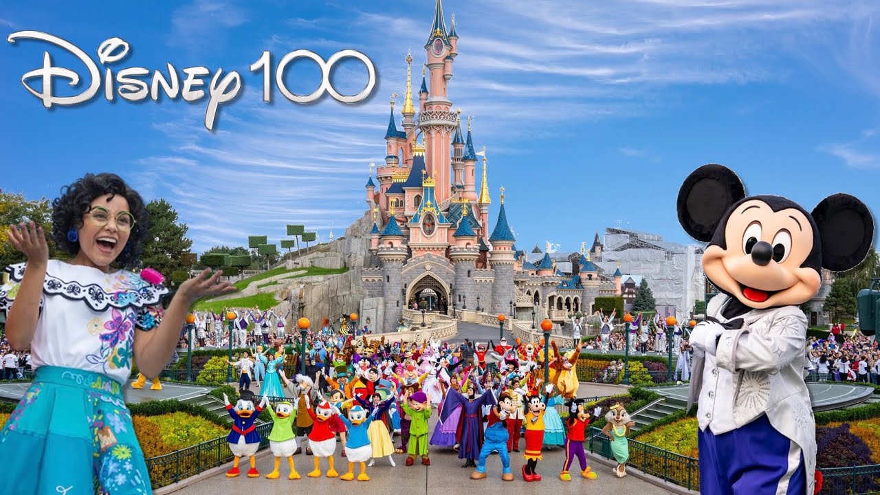Грандиозное празднование 100-летия Disney | 100 персонажей — Диснейленд в Париже 2023
