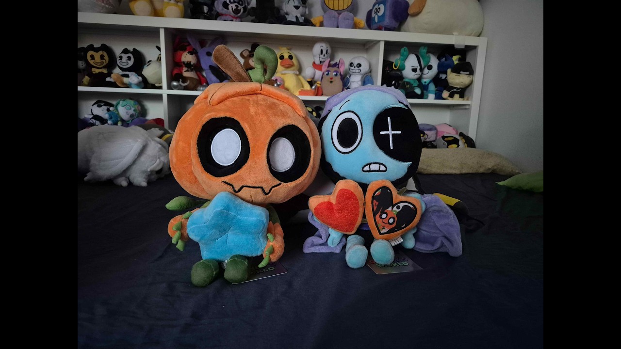 [ 🌈DANDY'S WORLD PLUSHIE🌻 UNBOXING📦 ] FT. GOURBY🎃 & ATRO🌙 PLUSHIES ! 😁