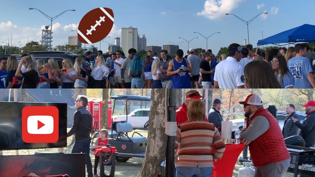 Sunbelt FBS Tailgate Ark St and Georgia St with Spectator Behavior