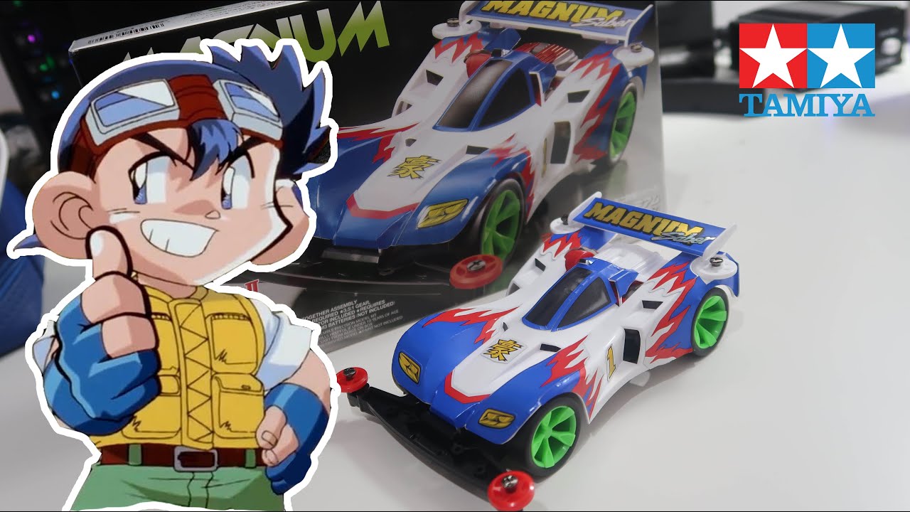 Nostalgia Rakit Tamiya Magnum Saber Premium Mini-4WD !!