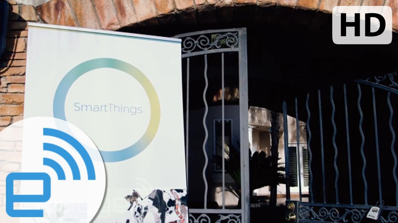 The Smart Things House at CES 2014 | Engadget