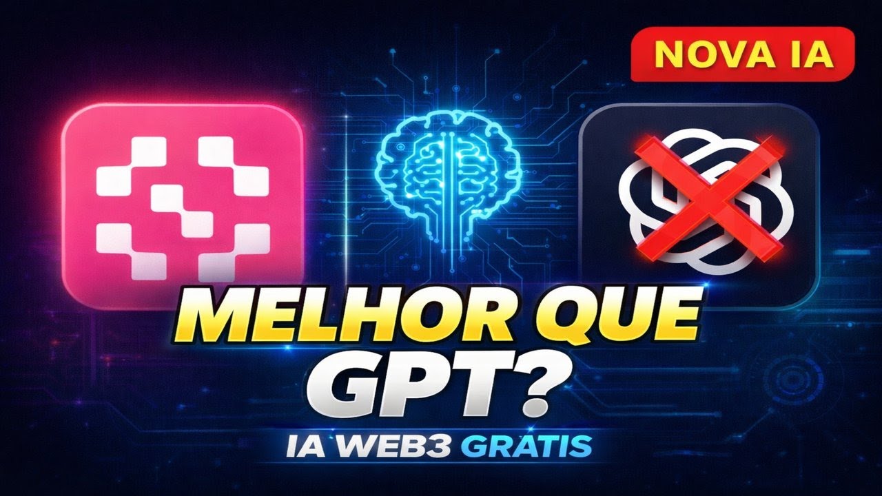 🚨 NOVA IA GRATUITA SURPREENDE! MELHOR QUE O CHATGPT PARA WEB3 & CRIPTO? SENTIENT
