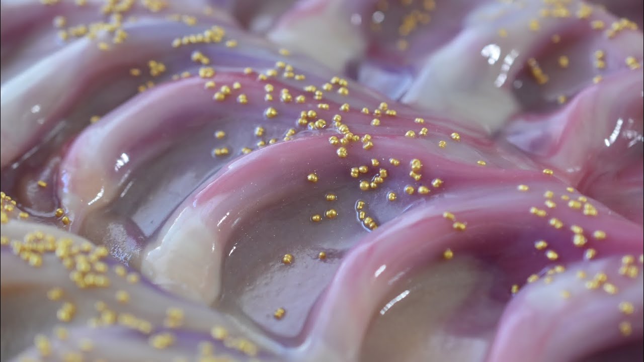 Sweet Pea Vanilla Cold Process Soap Making
