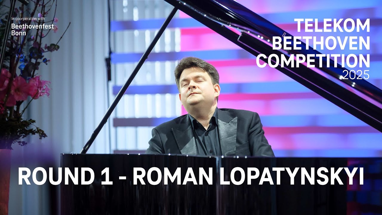Telekom Beethoven Competition 2025 | Round 1 with Roman Lopatynskyi