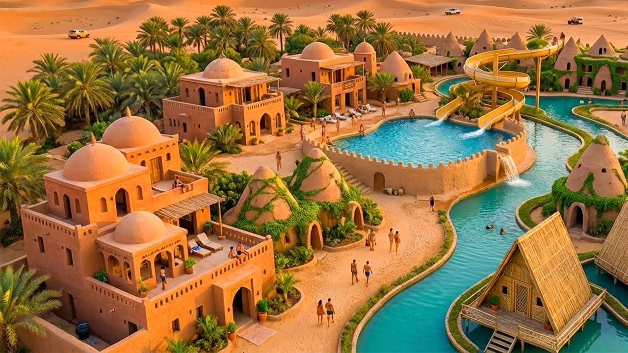 280 Days Building a Luxury Glass Villa & Modern Bamboo Resort on the Ocean Using Primitive Tools