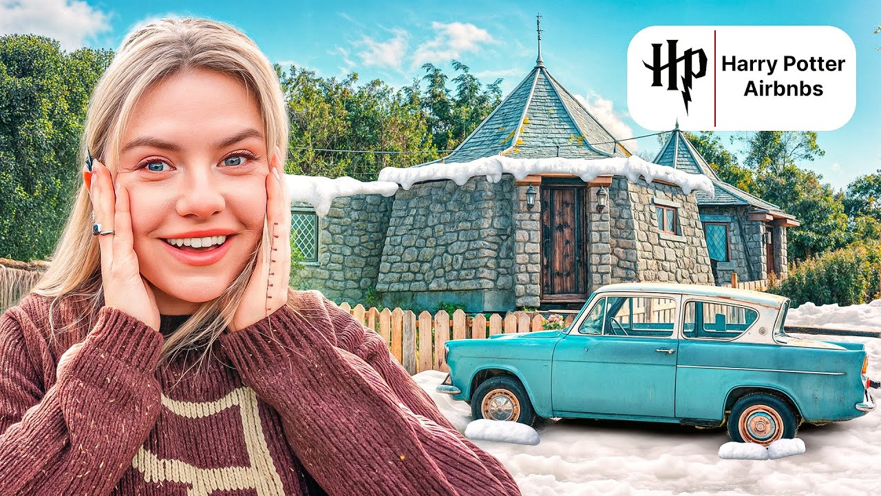 Ich schlafe in 5 Filmset-Airbnbs – wie bei Harry Potter 🎄