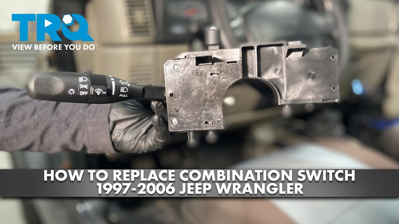 Как заменить комбинированный переключатель на Jeep Wrangler 1997-2006 годов