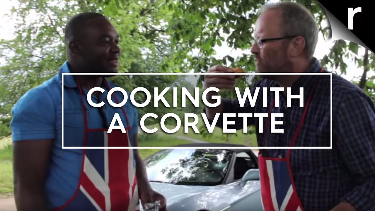 Cooking with a Corvette engine: Robert Llewellyn's V8 car-b-que