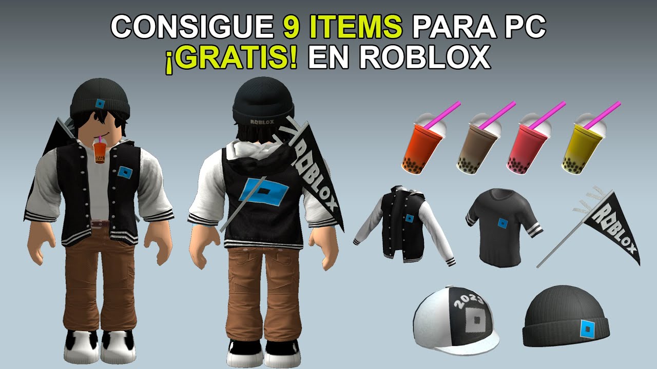 CONSIGUE 9 ITEMS GRATIS PARA PC EN ROBLOX 2024 | Evento Centro de Carreras de Roblox