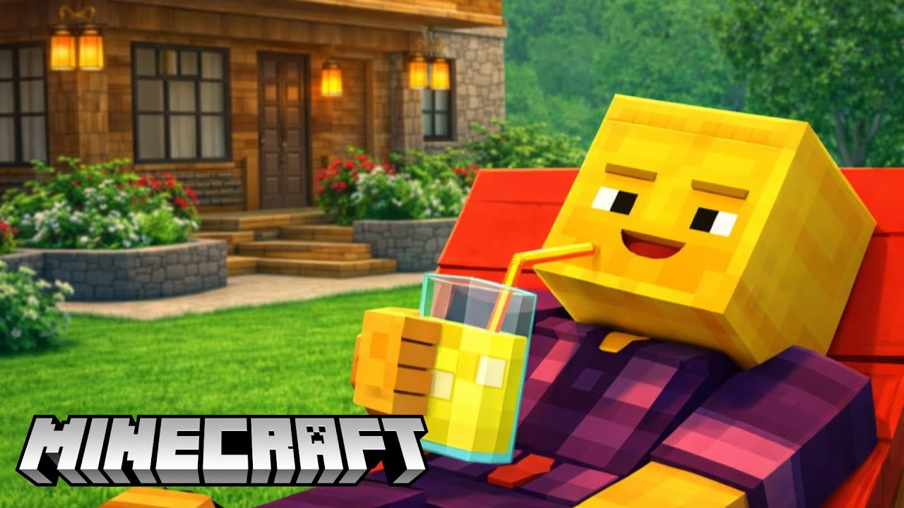 ПОСТРОИЛА ВПЕРВЫЕ ДОМИК - Minecraft #10