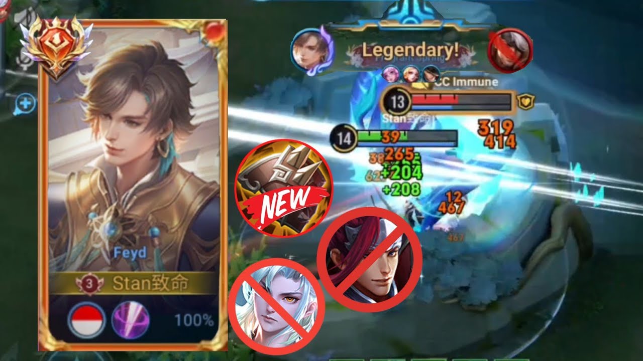 FEYD LEGENDARY BUILD DOMINATE AGAINST HAN XIN & LOONG | TOP CHINA HONOR OF KINGS