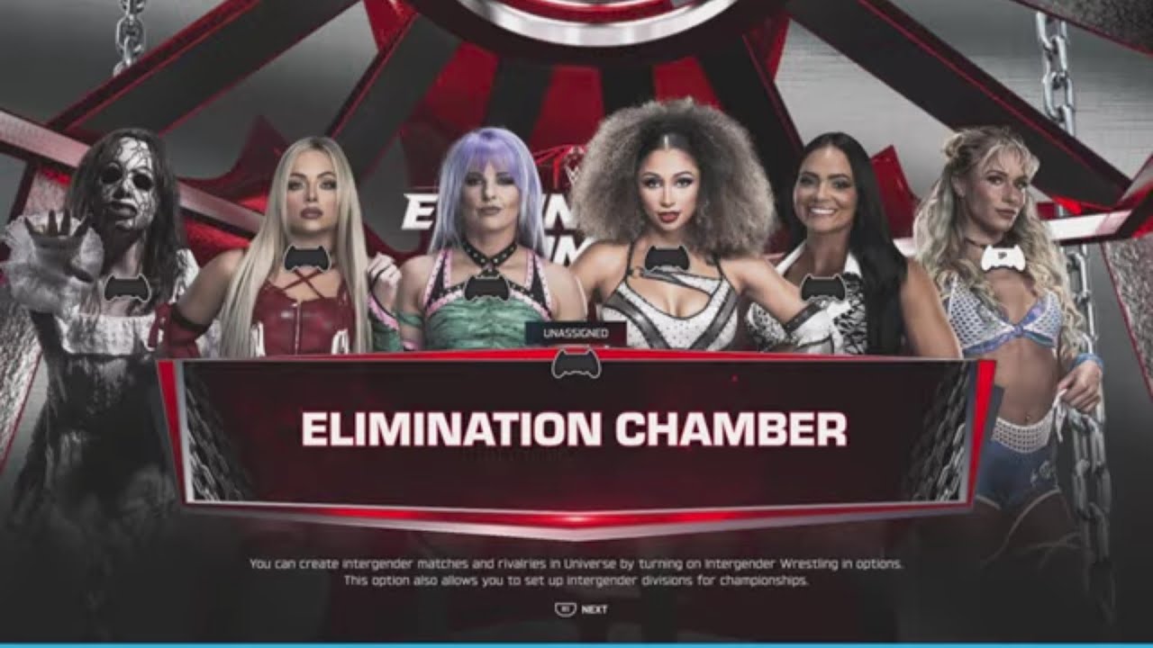 WWE 2K26 Elimination Chamber Toronto Women's Elimination Chamber Match