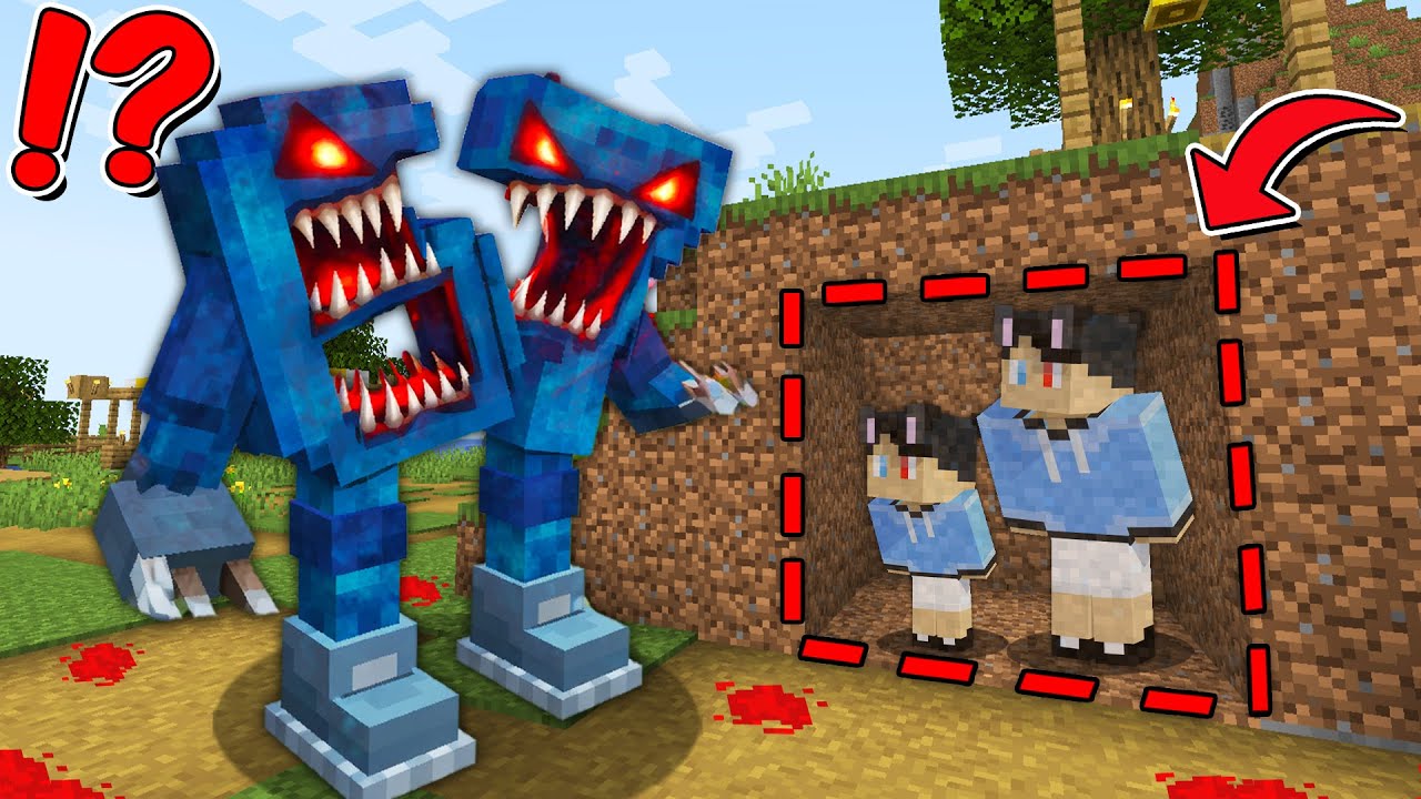 I Built A 100% Hidden Bunker To Hide From 67 BRAINROT in Minecraft
