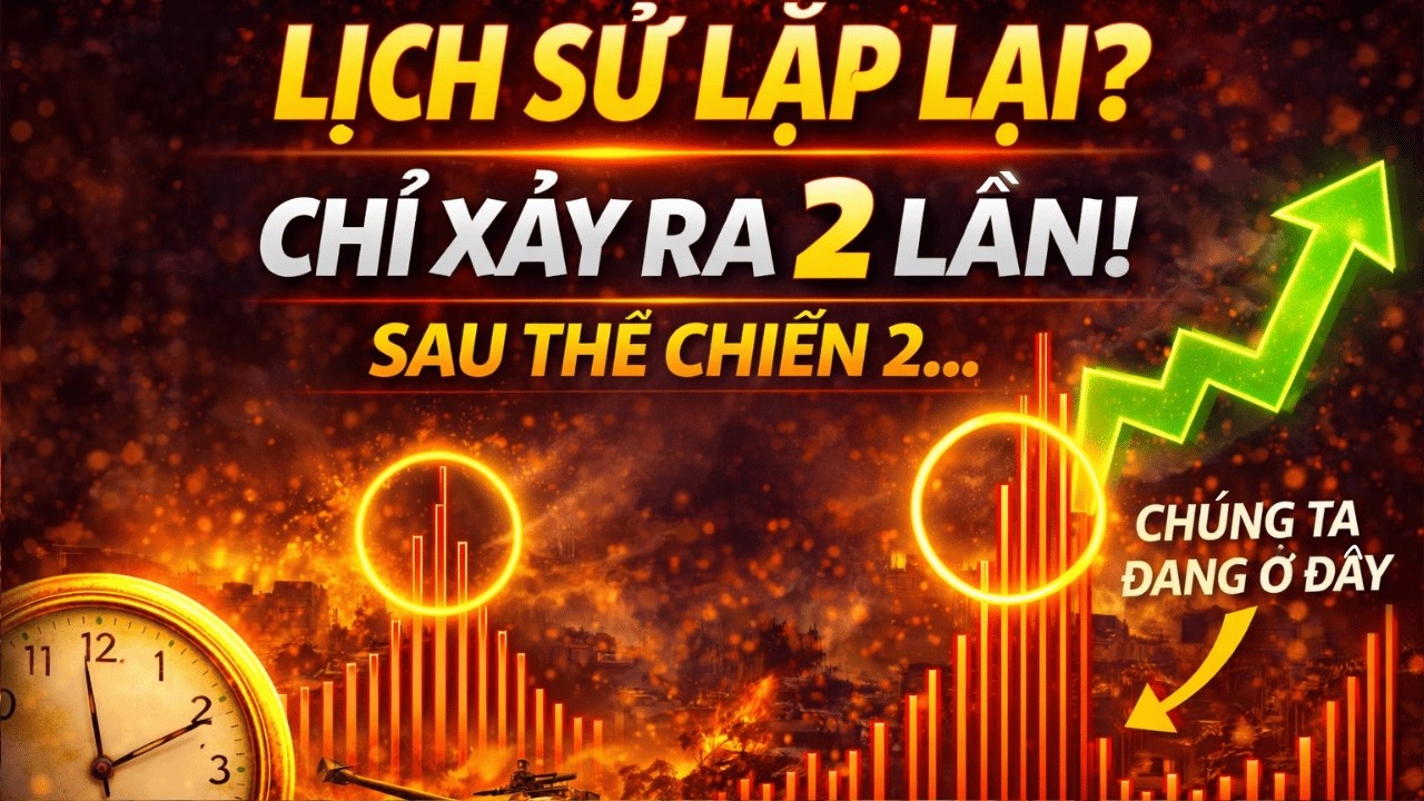 Giá Vàng Chỉ Làm Điều Này 2 Lần Sau Thế Chiến 2 – Và Nó Đang Lặp Lại?