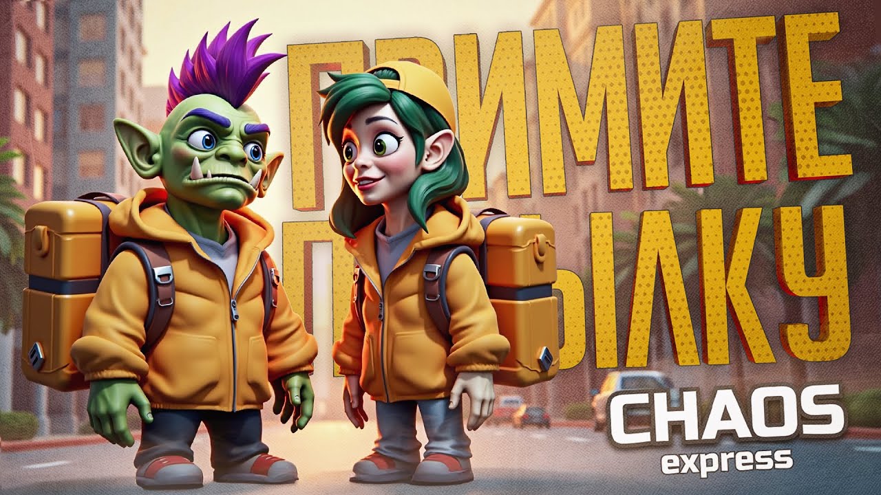 СИЛЬНО ВЖИЛИСЬ В РОЛЬ КУРЬЕРОВ НА ПУНКТЕ ВЫДАЧИ — Chaos Express // КУРЬЕРСКАЯ НАРЕЗКА