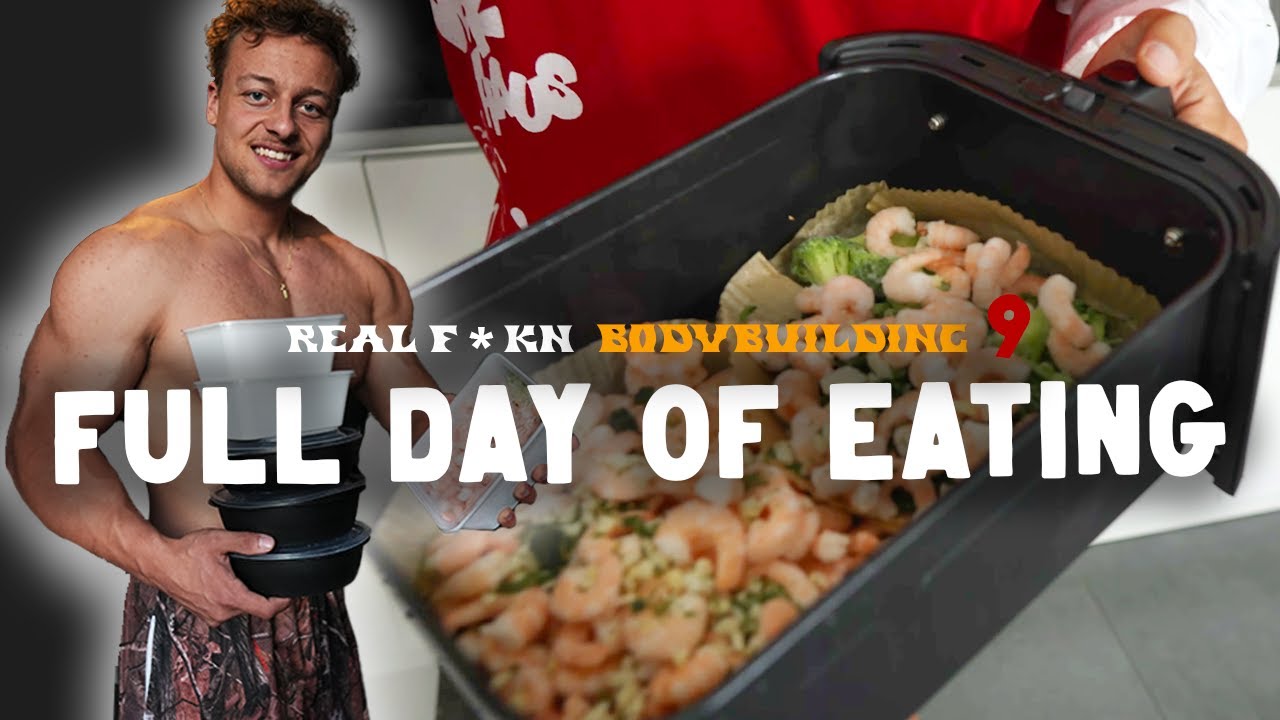 Wat eet ik op een dag als wannabe bodybuilder? | Real F*kn Bodybuilding Ep. 9