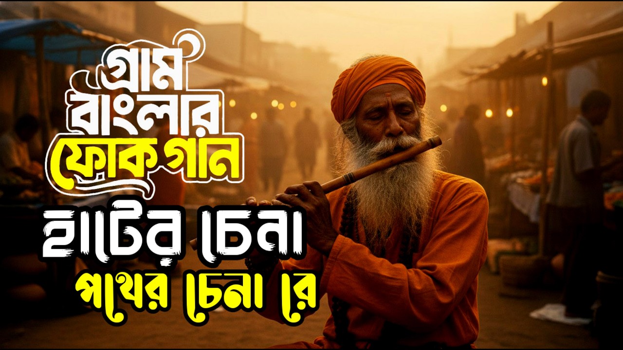 Bangla Song |হাটের চেনা পথের চেনা রে | Bangla Folk | FOLK COVER BD