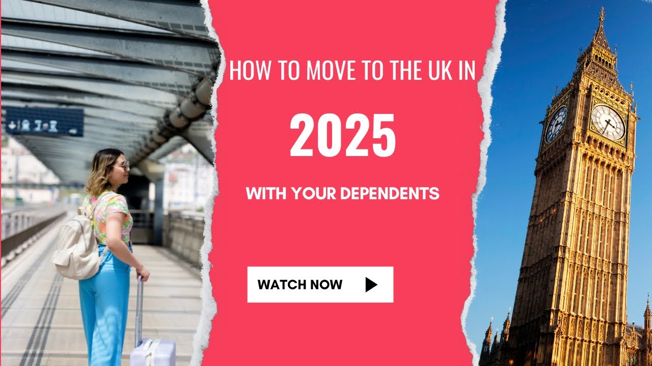 How to Move to the UK with Your Family in 2025 - MUST WATCH!!! #england #travelvlog