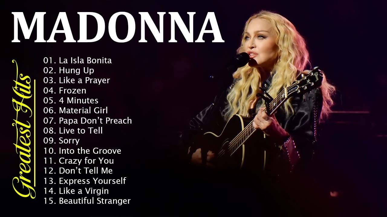 MADONNA GREATEST HITS 2026 - The Very Best Of Madonna -Madonna Live